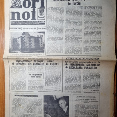 ziarul zori noi 22 mai 1983-ziar al consiliului judetean suceava