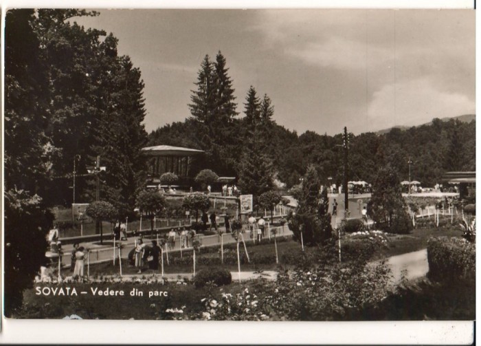 CPIB 22167 - CARTE POSTALA - SOVATA, VEDERE DIN PARC, RPR