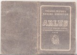 Bnk div Carnet de membru ARLUS - 1954, Romania de la 1950, Documente