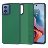 Husa Motorola Moto G34 Techsuit HaloFrost&Atilde;&sbquo;&Acirc;&nbsp;Series, verde inchis