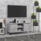 vidaXL Comodă TV cu picioare metalice, gri, 103,5x35x50 cm 805972