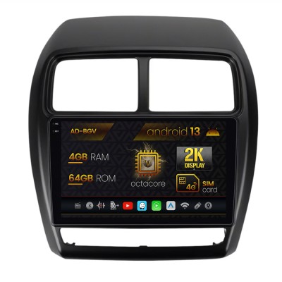 Navigatie Mitsubishi ASX (2016-2019), Android 13, V-Octacore 4GB RAM + 64GB ROM, 9.5 Inch - AD-BGV9004+AD-BGRKIT267V2 foto
