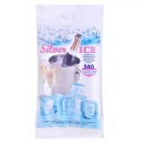Pungi Cuburi Gheață, Silver Ice, Set 10 Bucăți, Capacitate 240 Cuburi, Oem