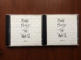 Pink Floyd The Wall 1979 album vol 1 + vol 2 2 cd disc discuri muzica prog rock VG++/NM, Harvest