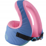 Vestă &Icirc;not Spumă Swimvest + Albastru-Roz Copii 25-35kg, Nabaiji