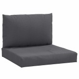 Cumpara ieftin Perne de paleti, 2 buc., melanj antracit, material textil