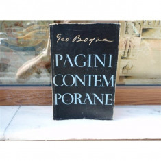 Pagini contemporane , Geo Bogza , 1957 foto