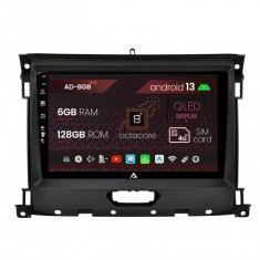 Navigatie Ford Ranger (2015-2022), Android 13, B-Octacore 6GB RAM + 128GB ROM, 9 Inch - AD-BGB9006+AD-BGRKIT120V2