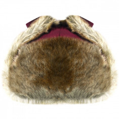 Caciula Kangol Wool Ushanka Rosu Bordo - Cod 7872325439