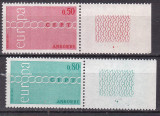 Andorra Franceza 1971 Europa MI 232-233 MNH, Nestampilat