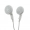 Casti audio stereo, in-ear, Titanum 91909, conector jack 3.5mm, cablu 115 cm, albe