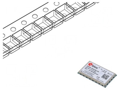 Modul LTE SARA-R4 SMD cu GNSS, GSM, LTE Cat M1 și NB2 foto