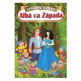 Alba ca zapada. Citim pe silabe