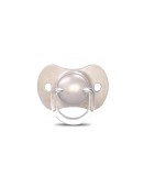 Suzetă fiziologică SX Pro din silicon 6-18 luni Gri Gold Premium, Suavinex