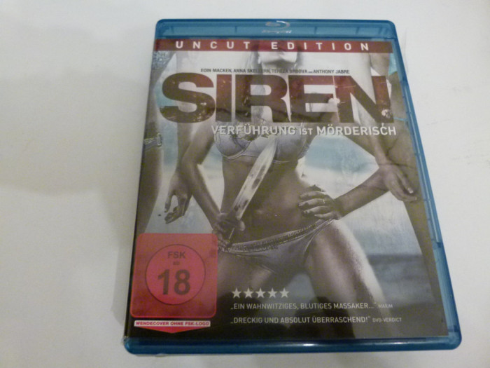 Siren , blu ray