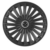 Set 4 capace roti Joy Negru R17 pentru gama auto Mazda