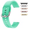 Curea din silicon compatibila cu Apple Watch 9|8|7|6|5|4|3|2|1 Series, 49mm|45mm|44mm|42mm, Seafoam Green