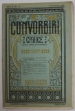 CONVORBIRI CRITICE , REVISTA LITERARA BIMENSUALA , ANUL II , NR. 18 , 15 NOIEMBRIE , 1908