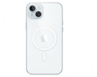 Husa transparenta Apple cu MagSafe pentru iPhone 15 Plus, , , , , , , , , , , , - RESIGILAT foto
