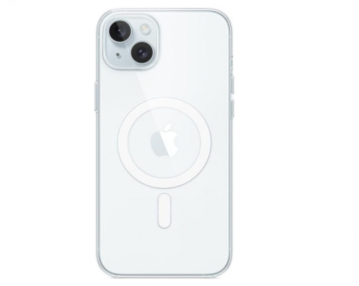 Husa transparenta Apple cu MagSafe pentru iPhone 15 Plus, , , , , , , , , , , , - RESIGILAT