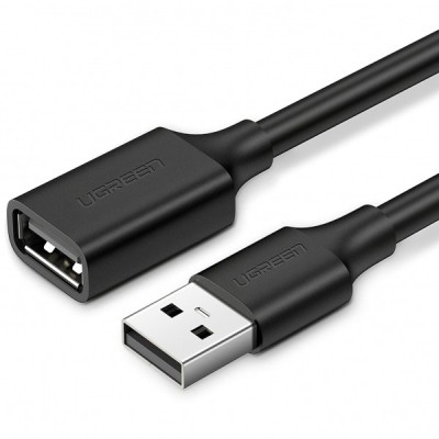 Prelungitor USB UGREEN US103, 2m, Negru foto