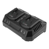 Incarcator dublu pentru acumulatori Graphite Energy+ 18V Li-Ion