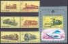 DB1 Ras al Khaima Locomotive Japoneze 6 v. + SS MNH Tipar in Relief, splendide, Nestampilat