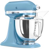 Mixer cu bol KitchenAid Artisan 5KSM175PSEVB, 300W, 4.8L, Blue Velvet