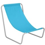 Scaun de plaja Sersimo GC026, pliabil, 90kg, 52x88cm, albastru Household NewTrend