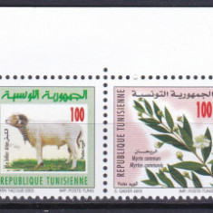 DB1 Fauna Flora Africana Tunisia 6 v. MNH III