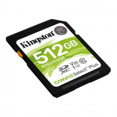 Card de Memorie SD Kingston Canvas Select Plus, 512GB, Class 10 foto