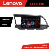 Navigatie Android Hyundai Elantra 2018+ Lenovo Lite D6, 6+128 GB