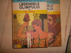 Legendele Olimpului 2 vol./an 1983/508pag- Al.Mitru foto