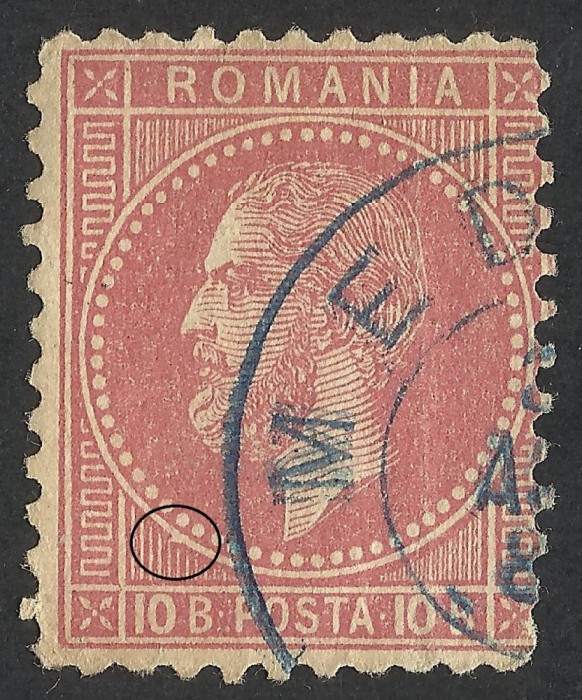 VARIETATE--CAROL I--10 BANI--1879