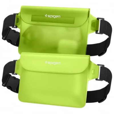 Geanta Waterproof pentru Accesorii (set 2) Spigen (A620) Cactus Green foto