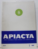 APIACTA , REVISTA INTERNATIONALA TEHNICA , ECONOMICA SI DE INFORMARE APICOLA , NR. 1 , 1987