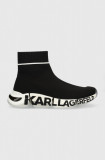 Cumpara ieftin Karl Lagerfeld sneakers Quadra culoarea negru