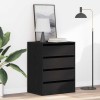 VidaXL Comodă cu sertare Stejar negru 60 x 41 x 76 cm Lemn compozit 868922