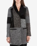 Femei Merlon Palton, Gri, Desigual
