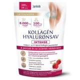 Pudra de colagen, acid hialuronic, MSM, glucozamina, condroitina si vitamina C aroma capsuni Interherb 300 gr
