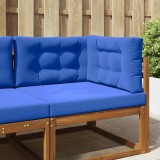 vidaXL Perna pentru canapea de exterior 3 pcs Turcoaz Poliester 900896