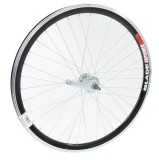 Roata spate dubla, 24x1.5-1.75 din aluminiu, culoare negru, butuc torpedo Cod:MXR50196.4
