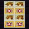 ✅RO 1984 LP 1114a &quot;Ziua marcii postale romanesti cu vigneta&quot; , bloc de 4 seri + viniete , MNH