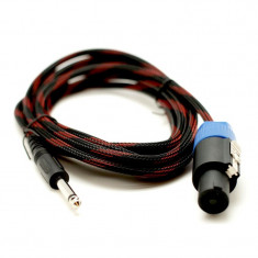 Cablu Panzat Jack 6,3mm Tata - Speak-On Tata 5 metri - ElectroAZ foto