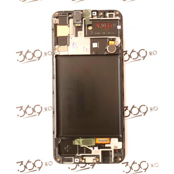 Display Samsung SM-A307 A30s BLACK ( Service Pack )