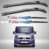 Cumpara ieftin Ștergătoare Renault Trafic II VAN (2006&ndash;2014) Hibrid | Set față &ndash; TeamCar&reg;