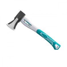 Toporisca, Total, greutate 1000 g, lungime 43 cm, lama otel carbon, maner din fibra de sticla
