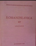 Emil Petrovici si Colab. - Romanoslavica Vol XIV. Lingvistica