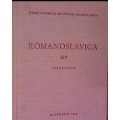 Emil Petrovici si Colab. - Romanoslavica Vol XIV. Lingvistica