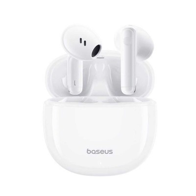 Baseus - Wireless Earbuds Bowie E13 (A00059701217-Z1) - TWS, Bluetooth V5.3, 400mAh, Type-C - White foto